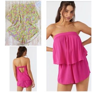 O’Neill Leila Strapless Romper